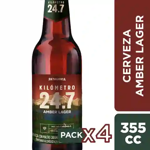 Patagonia Cerveza Kilómetro 24.7 Amber Lager