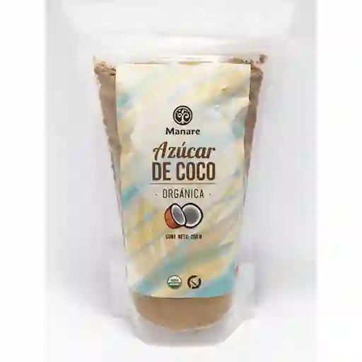 Manare Azúcar de Coco Orgánica Sin Gluten