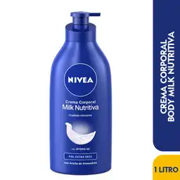 Nivea Crema Corporal Milk Nutritiva para Piel Extra Seca