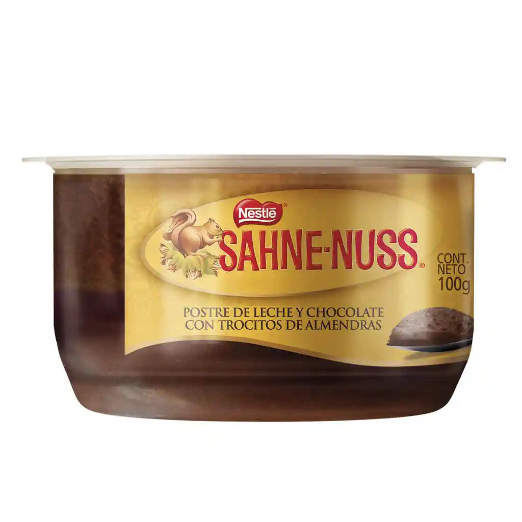 Sahne-Nuss Postre Mousse de Chocolate