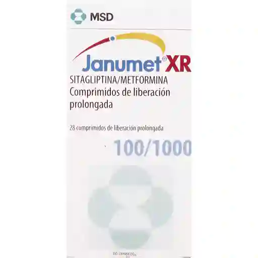 Janumet Xr 100/1000 Sitagliptina