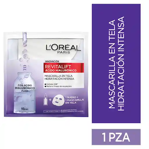 Loreal Paris-Revitalift Mascarilla Hidratante + Suero