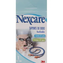 Nexcare Tapones de Oído Reutilizables