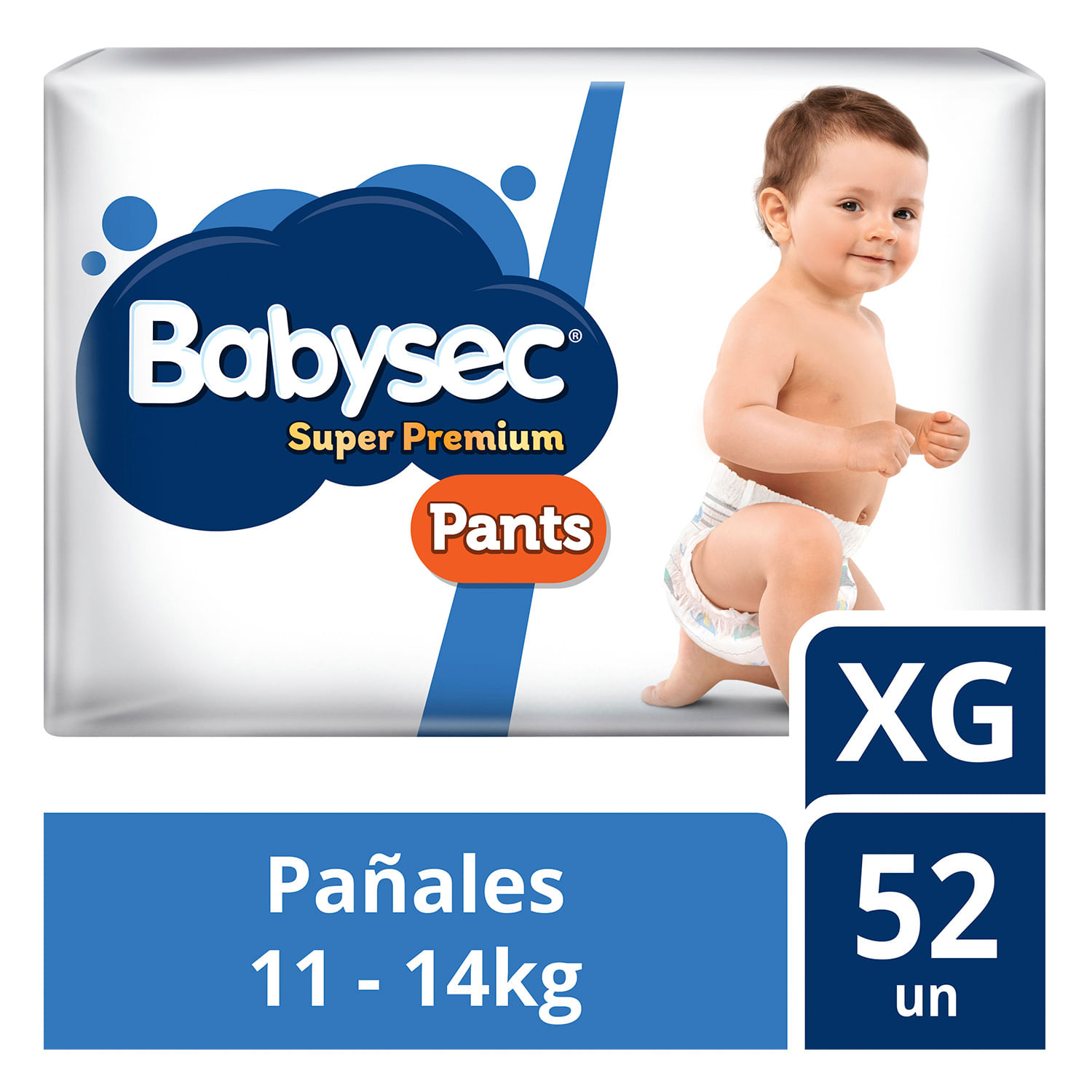 Pañales Pampers Premium Care Pants Talla XG 52 un.