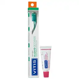 Vitis Cepillo Dental Suave Access y Crema Dental Encías