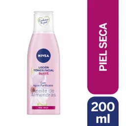 Nivea Tónico Facial Suave para Piel Seca con Aceite de Almendras