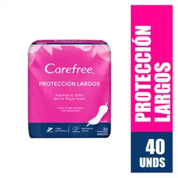 Carefree Protector Diario Longs con Perfume