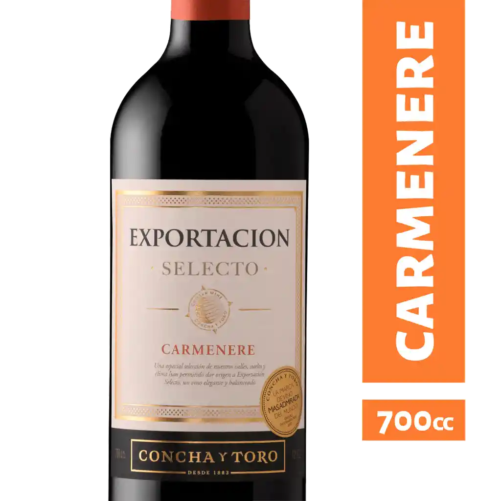 Concha Y Toro Vino Tinto Exportacion Selecto Carmenere