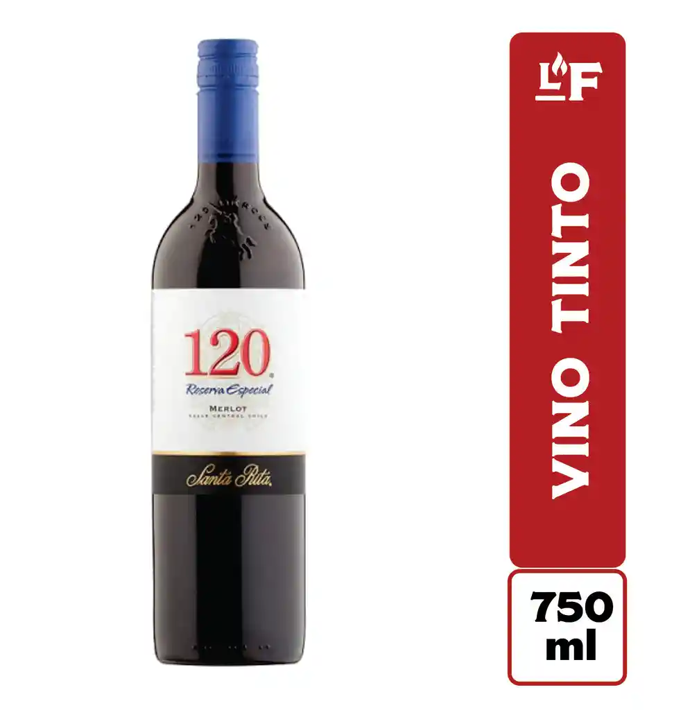 120 Vino Tinto Merlot Reserva Especial
