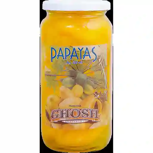 Ghosh Papayas Al Jugo Frasco