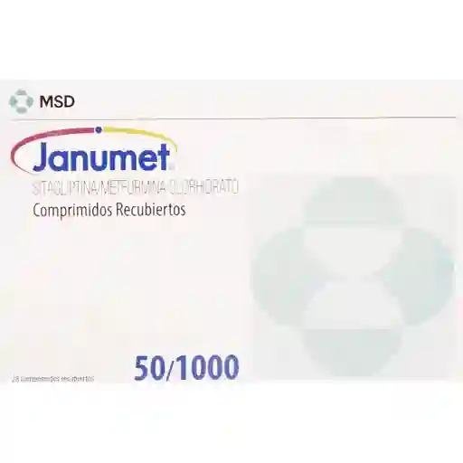 Janumet Diabetes Com.50/1000Mg.28