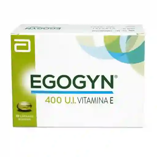 Egogyn Vitamina E 400 UI Cápsulas Blandas