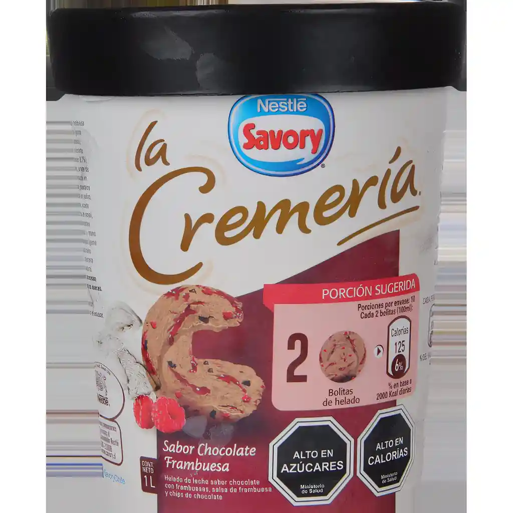 Savory-La Cremeria Helado Chocolate Frambuesa