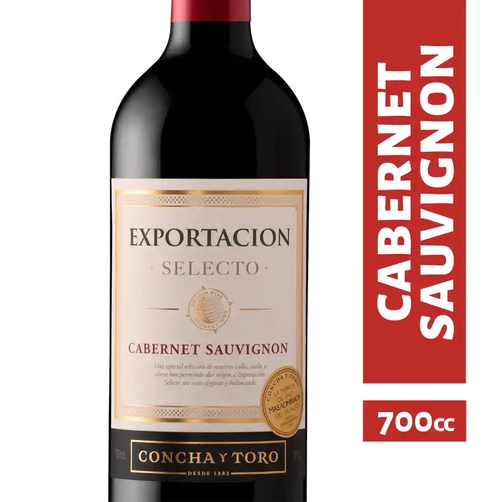 Exportacion Vino Tinto Cabernet Sauvignon
