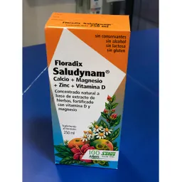 Salus Floradix Saludynam (Ca+Mg+Zinc+ Vit D )