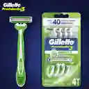 Gillette Máquina Para Afeitar Sensitive Prestobarba3