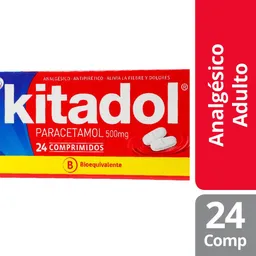 Kitadol Adulto Analgésico Paracetamol (500 mg)
