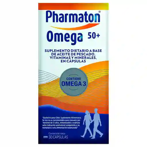 Pharmaton Omega 50+ x 30 Cápsulas