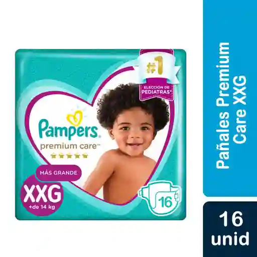 Pampers Pañales Premium Care Talla XXG