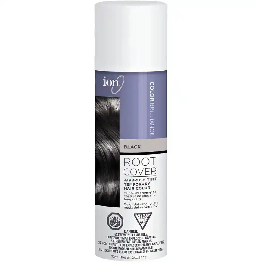 Ion Retocador de Canas Cover Radiant Negro