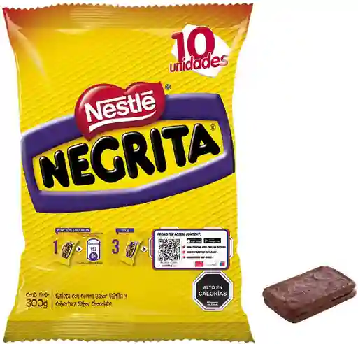 Negrita Galleta Bañada en Chocolate