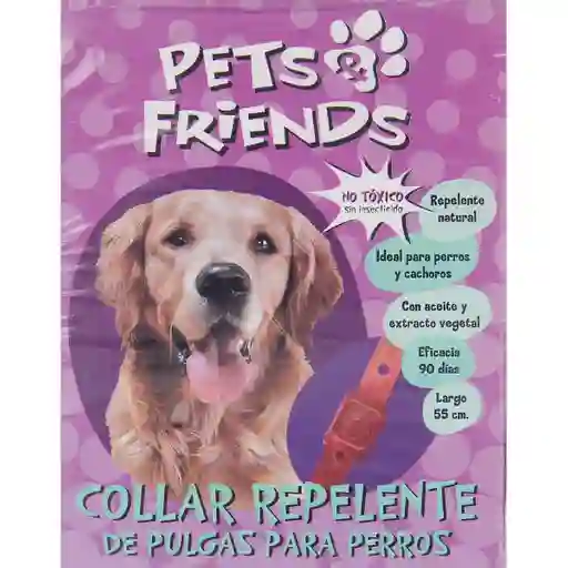 Collar Pet & Friends Repelente Perro No Tóxico