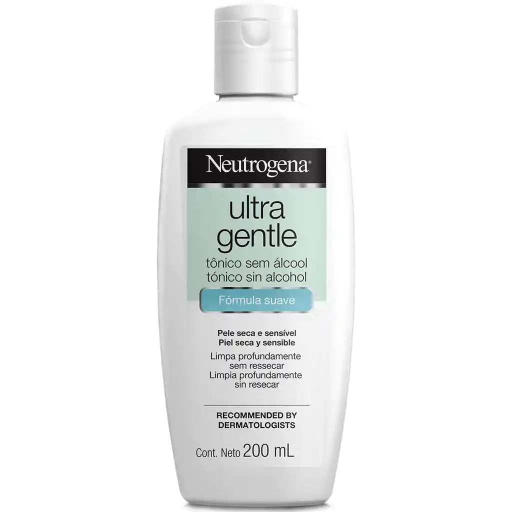 Neutrogena Locion Tonica 200 Cc Formula Suave. No Reseca La Piel