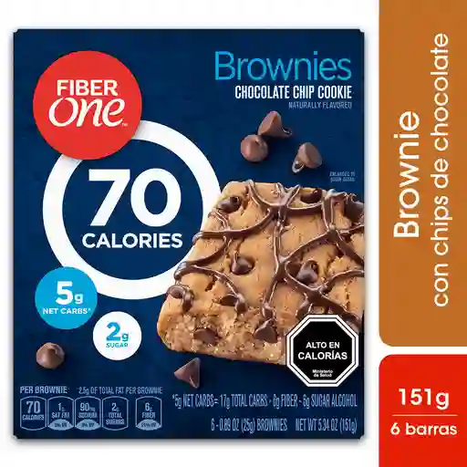 Fiber One Barra de Cereal Brownie Chocolate