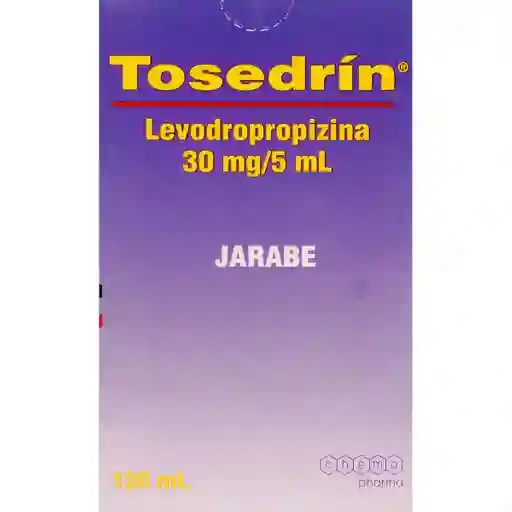 Tosedrin Antitusivos Y Antisepticos Bucales Jbe 30Mg/5Ml120M