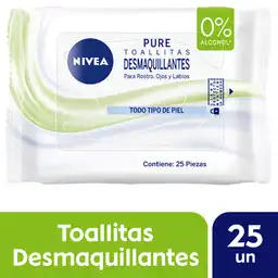 Nivea Toallitas Desmaquillantes Pure Todo Tipo de Piel