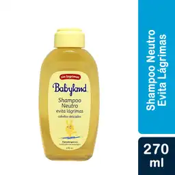 Babyland Shampoo Neutro Evita Lágrimas