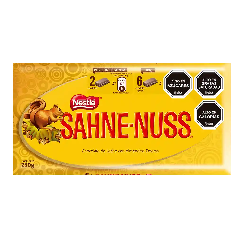 Sahne-Nuss Chocolate de Leche con Almendras