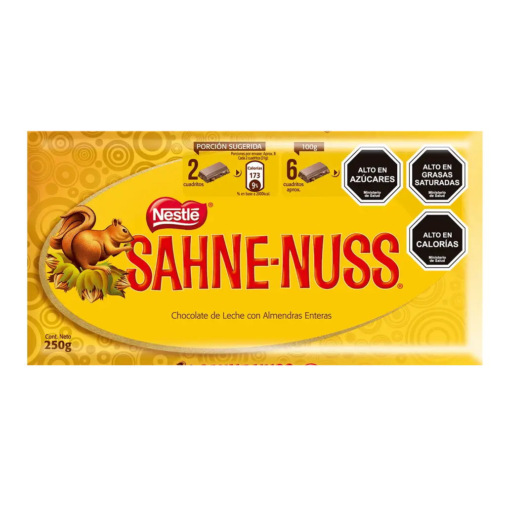 Sahne-Nuss Chocolate con Almendras