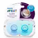 Avent Chupete Soothie Shapes Azul y Verde +3M