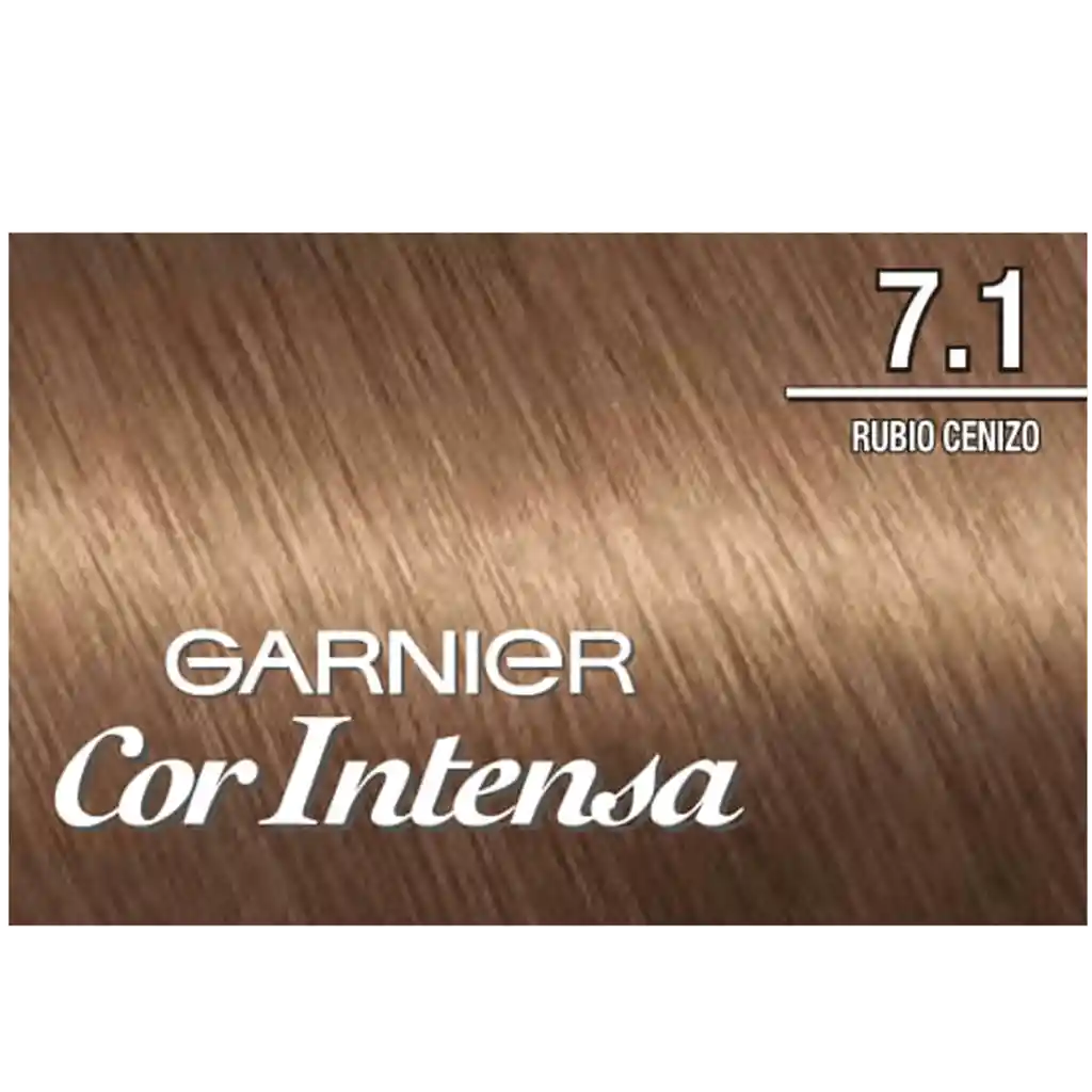 Garnier-Cor Intensa Coloración de Cabello 7.1 Rubio Ceniza