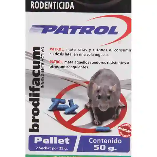 Anasac Raticida Patrol Pellet