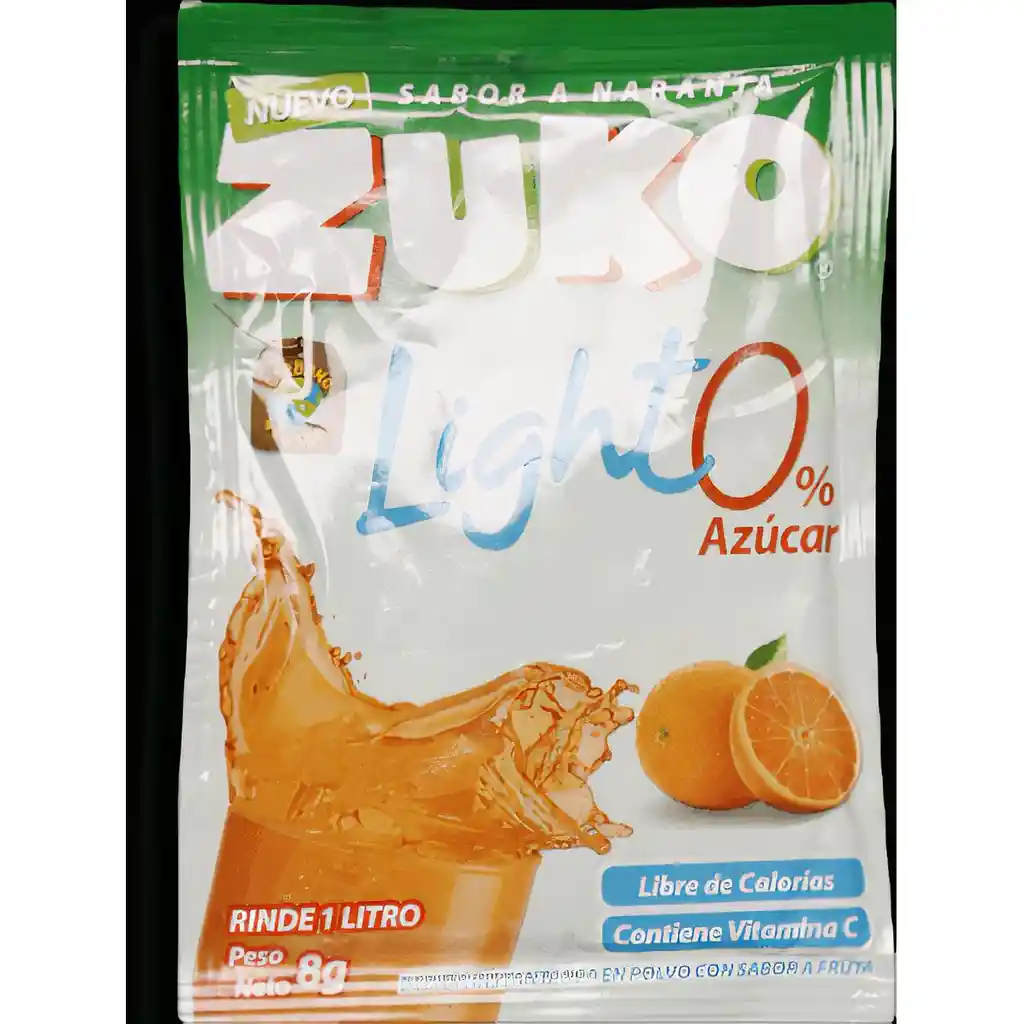 Zuko Jugo Light R 1Lt Naranja