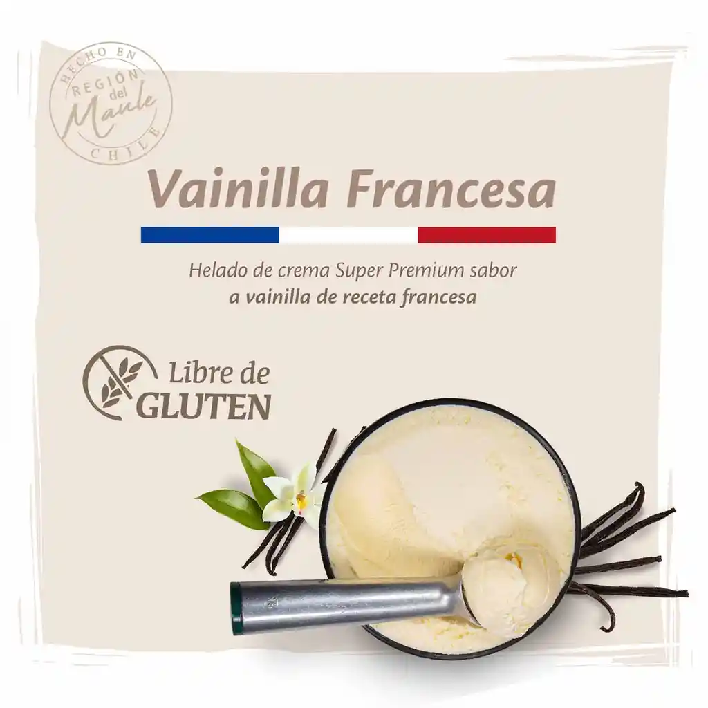 San Francisco Helado Super Premium Vainilla Francesa