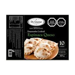 De Gustar Empanadas Cocktail Espinaca y Queso