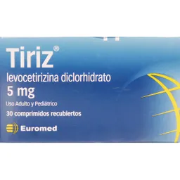 Tiriz Antipruriginosos Com.5Mg.30