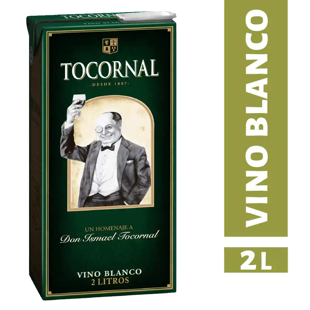 Tocornal Vino Blanco en Caja 2 L