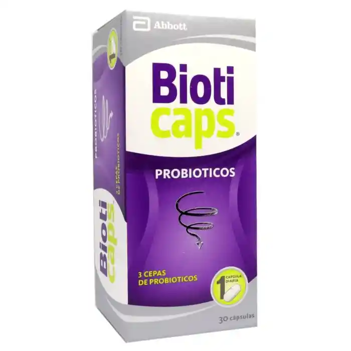 Bioticaps Probióticos Caja X 30 Cápsulas