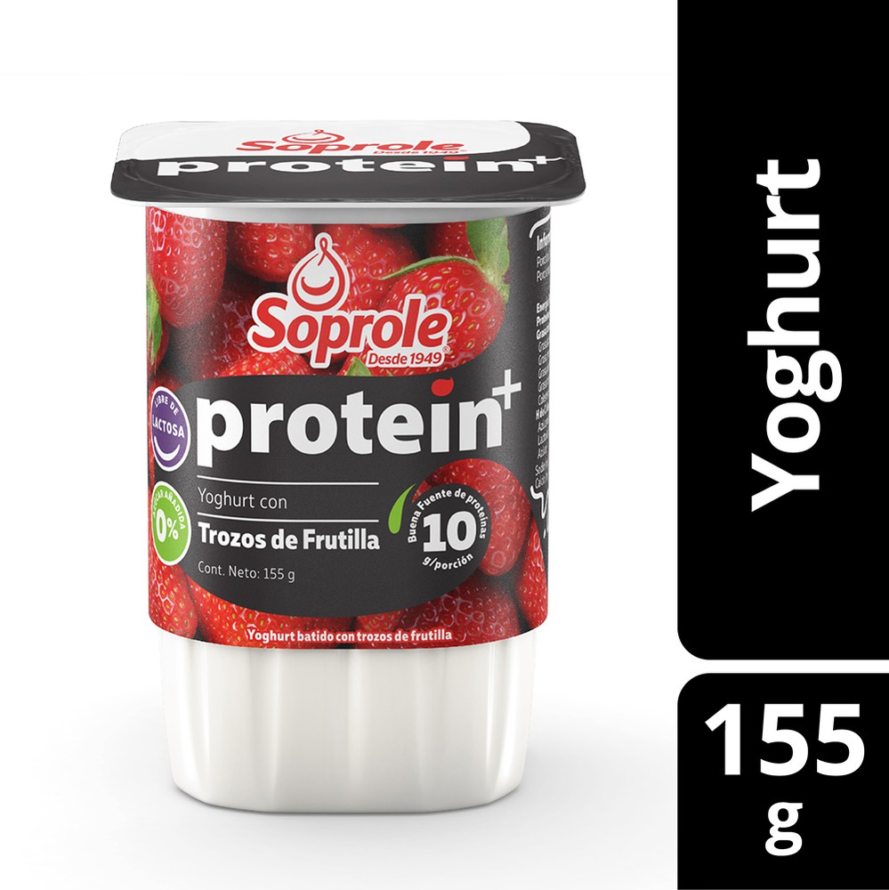 yogurt natural - soprole - 1 porción 155 gr
