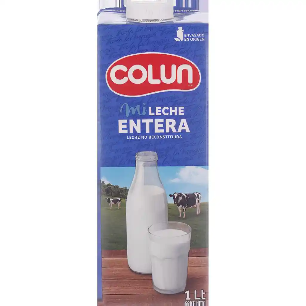 Colun Leche Entera Caja