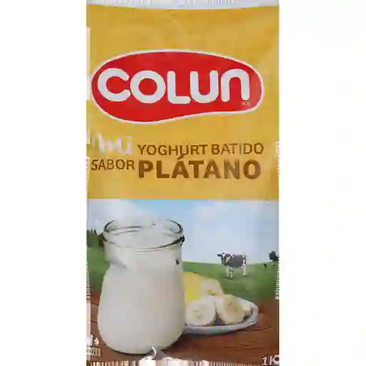 Colun Yoghurt Batido Sabor a Plátano