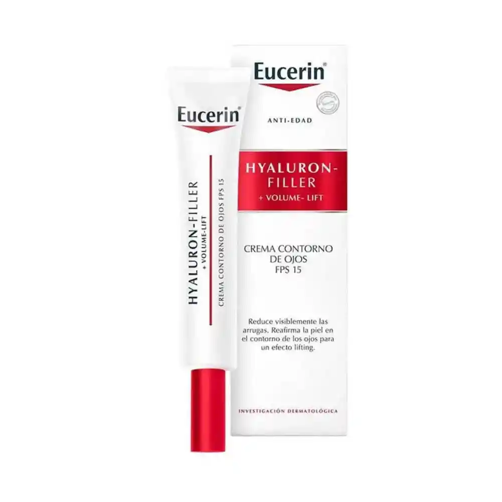 Eucerin Crema Contorno de Ojos Fps 15 Volume Filler