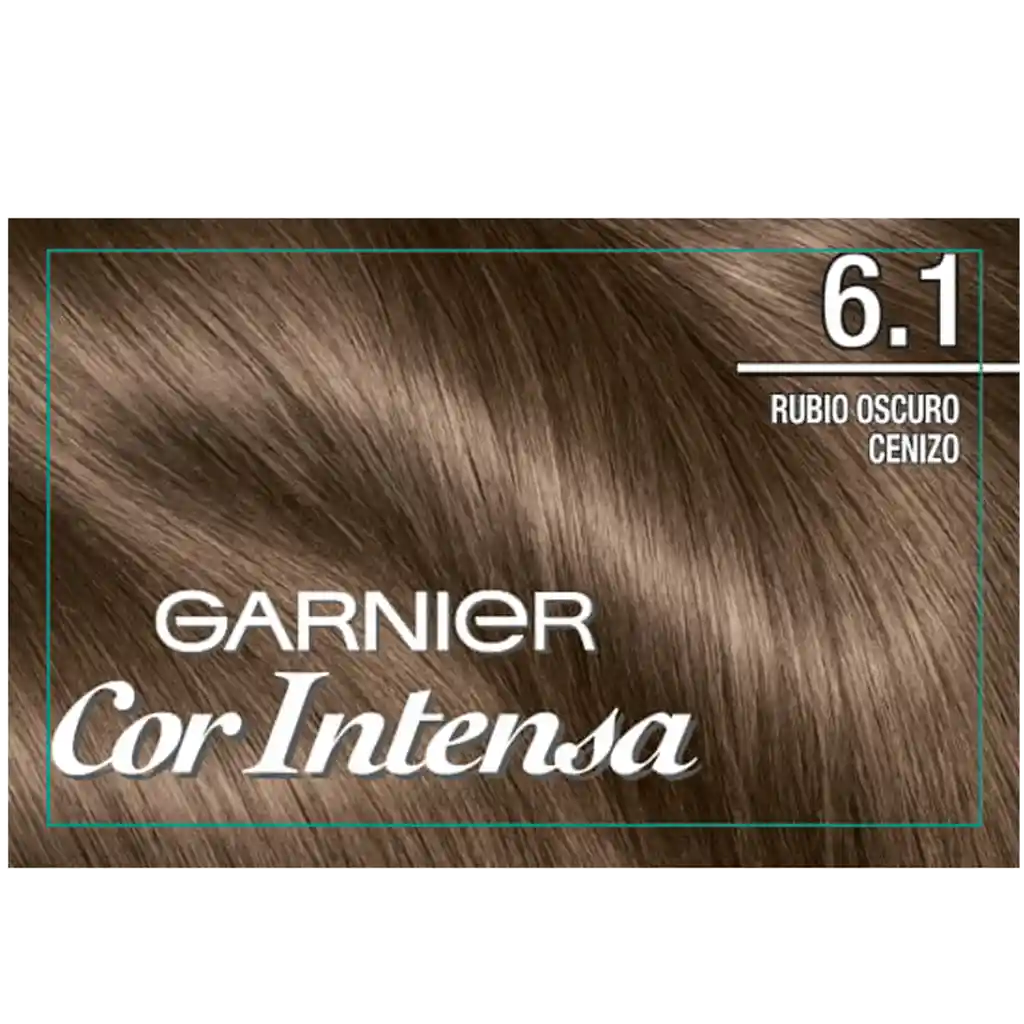 Garnier-Cor Intensa Tinte Capilar 6.1 Rubio Oscuro Cenizo