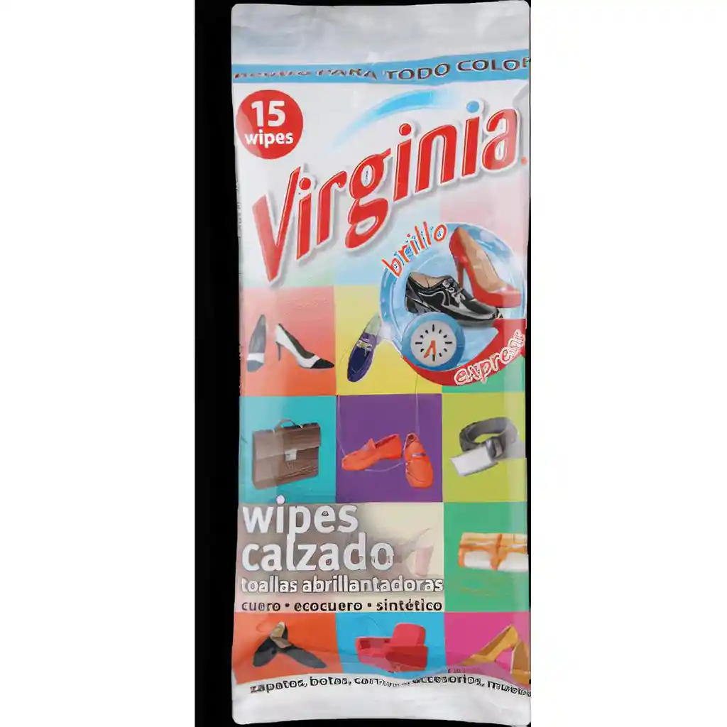 Virginia Wipes Calzados 15Unid