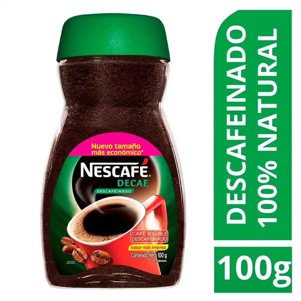 Nescafé Cafe Soluble Decaf Descafeinado 