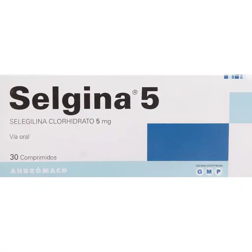 Selgina Selegilina Clorhidrato 5Mg